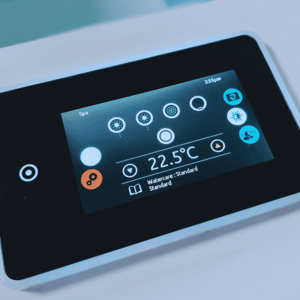 gecko k1001 ovládací panel vířivky a swim spa