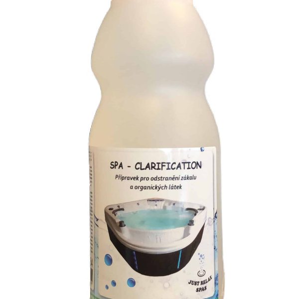 SPA Clarification odstranění zákalu a organických látek